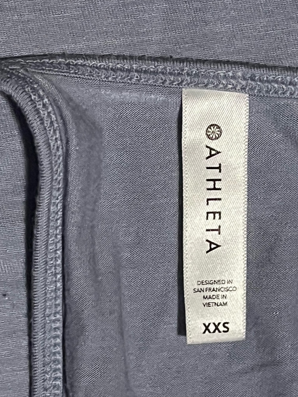 Athleta Lounge Set XXS Tencel Lyocell Joggers & Racerback Tank Blue Gray - Picture 5 of 12